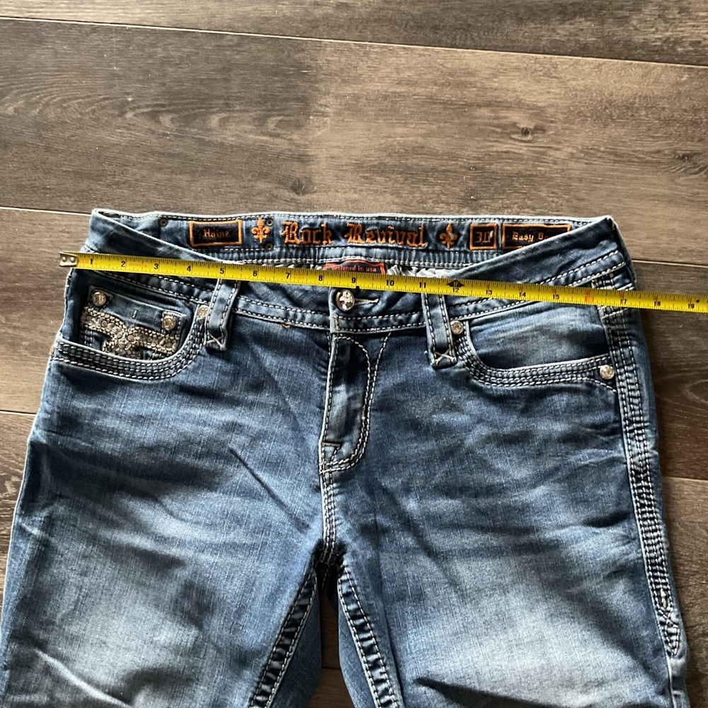 EUC- Rock Revival Haine Easy Boot jeans